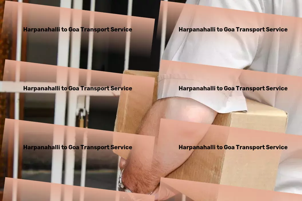 Harpanahalli to Goa Transport Regional packers and movers