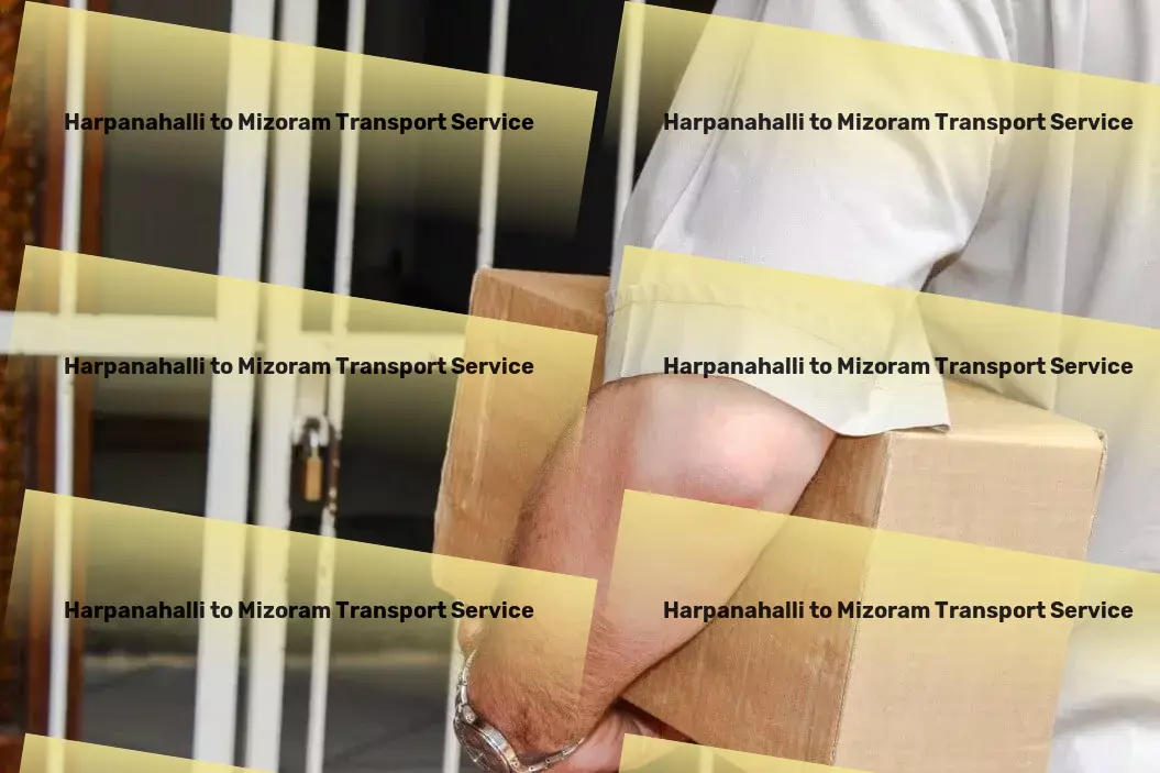 Harpanahalli to Mizoram Transport Less truckload solutions