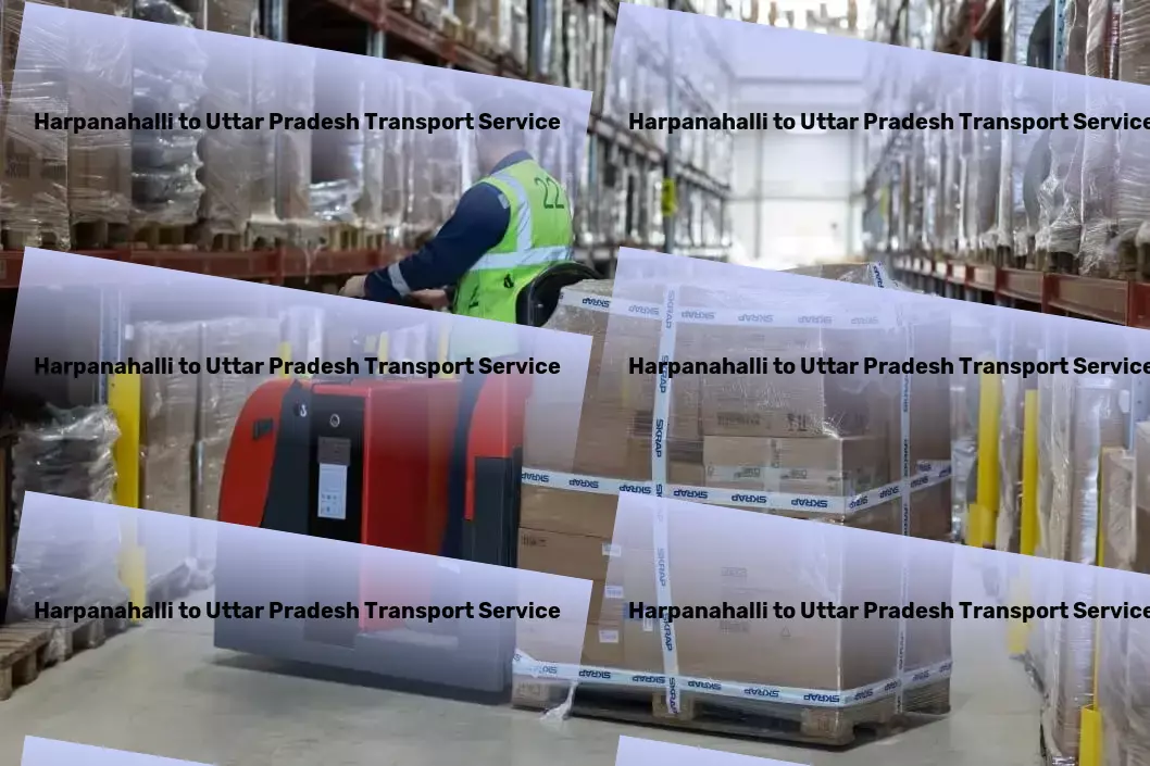 Harpanahalli to Uttar Pradesh Transport Personalized solutions for your everyday needs! - Road-based freight services