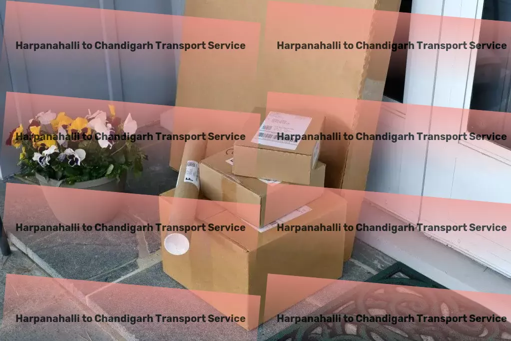 Harpanahalli to Chandigarh Transport Interstate logistics provider