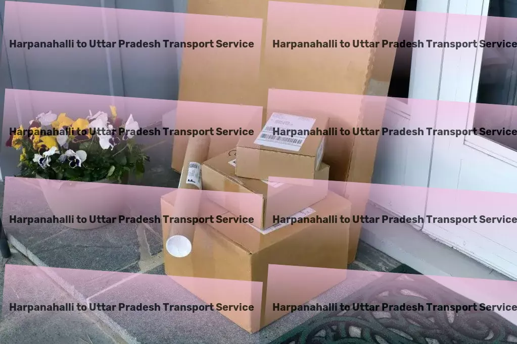 Harpanahalli to Uttar Pradesh Transport Customized goods transport