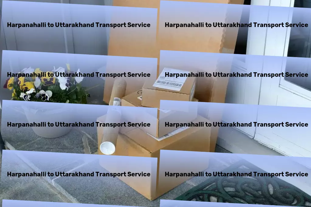 Harpanahalli to Uttarakhand Transport Nationwide goods services