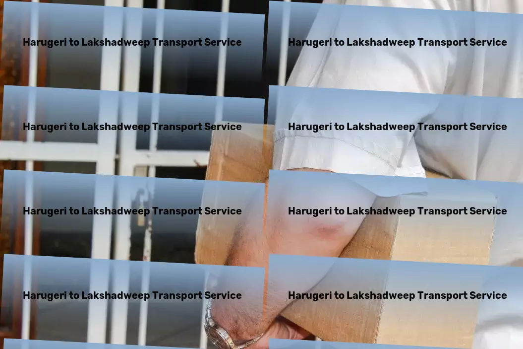 Harugeri to Lakshadweep Transport Customized goods transport