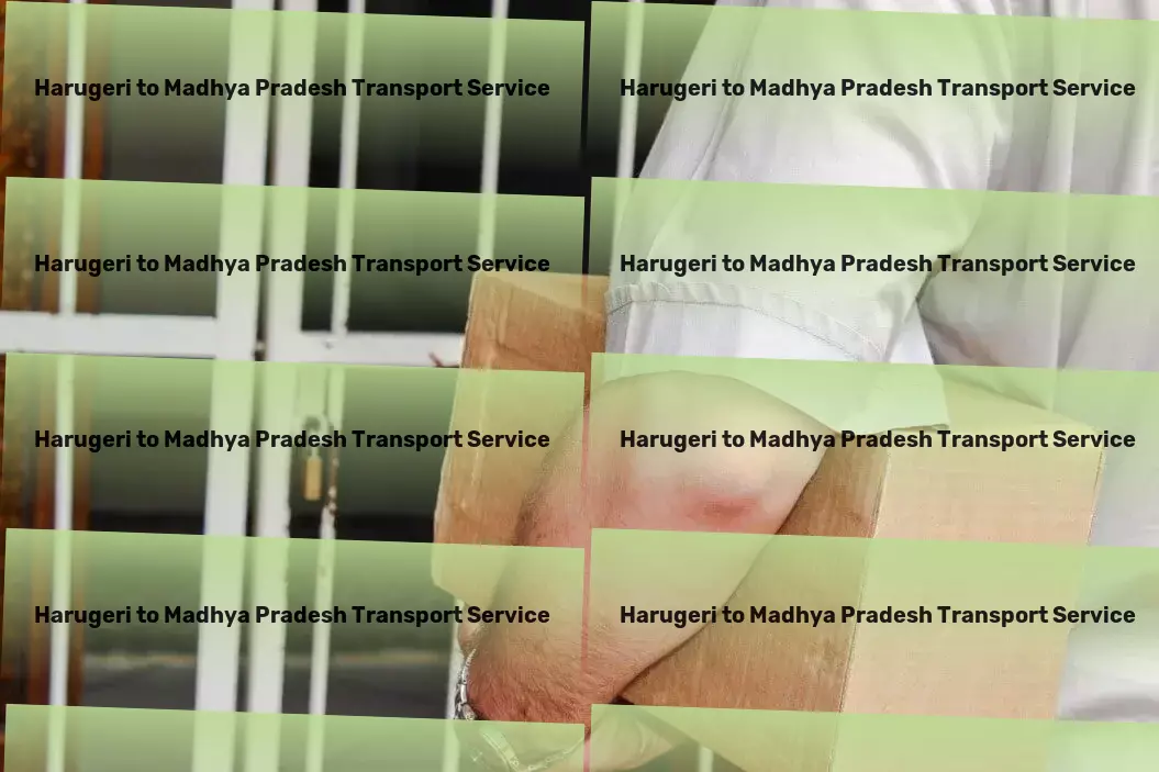 Harugeri to Madhya Pradesh Transport Multi-destination transport