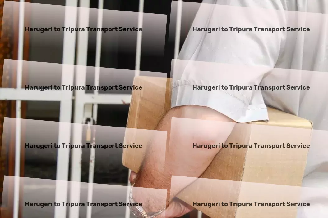 Harugeri to Tripura Transport The ultimate choice for traveling across India with ease! - Delivery and courier services