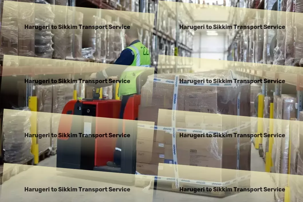 Harugeri to Sikkim Transport High-speed goods logistics