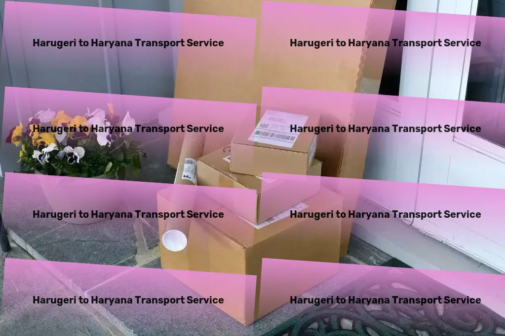 Harugeri to Haryana Transport Direct transport solutions