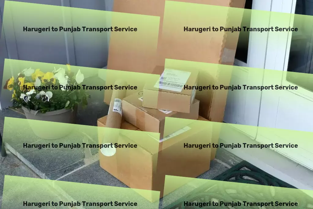 Harugeri to Punjab Transport Your logistics, reimagined and revolutionized! - Cross-border transport services