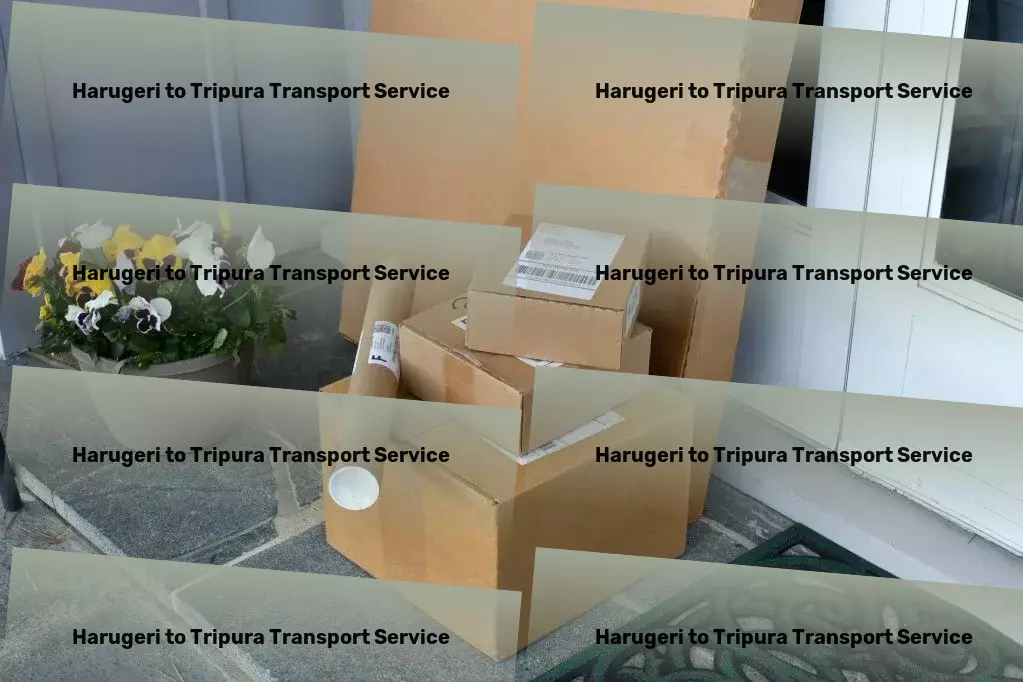 Harugeri to Tripura Transport National goods solutions