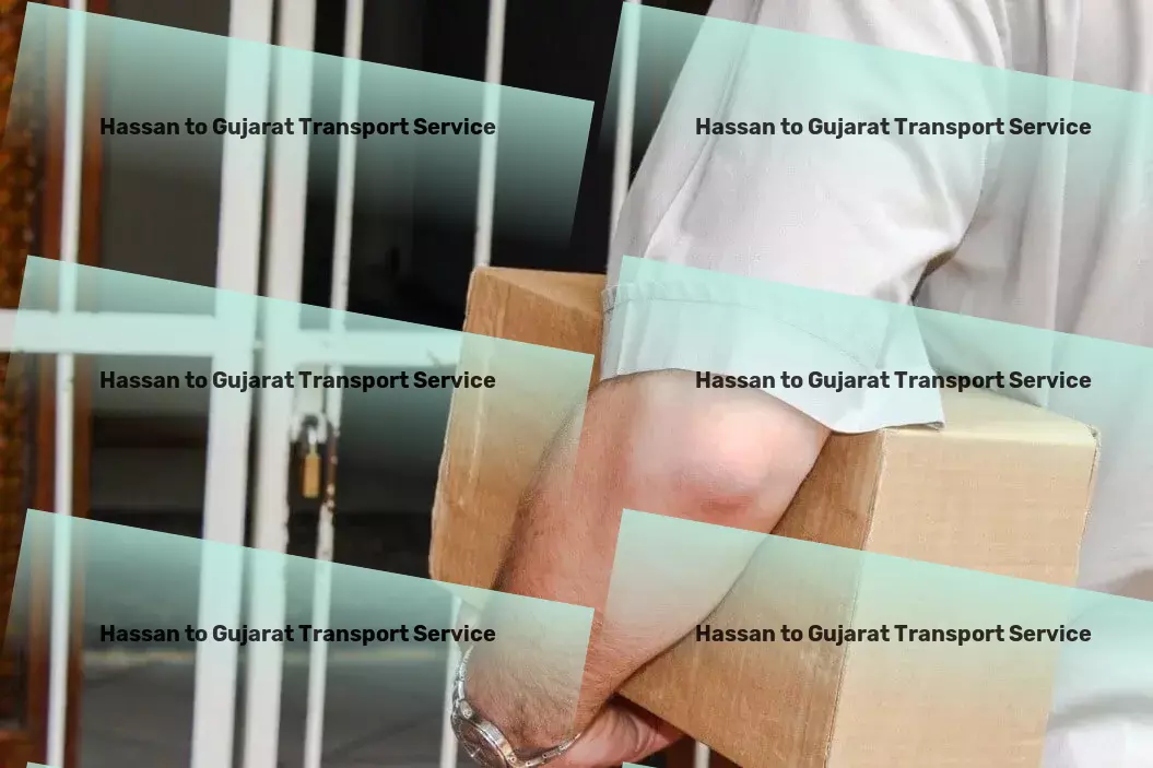 Hassan to Gujarat Transport Customized shipping solutions just a click away! - Expedited courier solutions