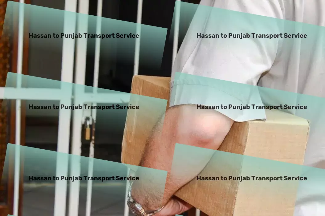 Hassan to Punjab Transport A new benchmark for logistic excellence in India. - Domestic transport services