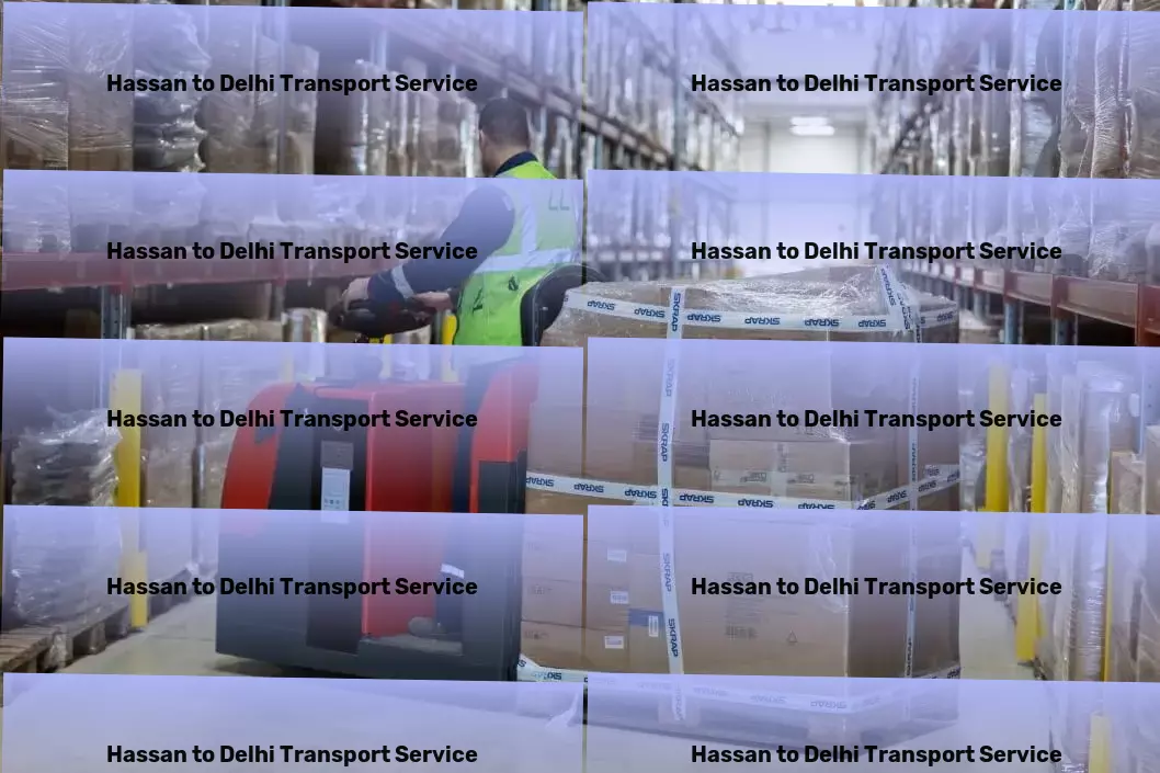 Hassan to Delhi Transport Bringing ease to exploring the vastness of India! - Package delivery