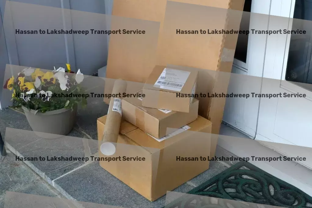 Hassan to Lakshadweep Transport Fast freight and shipment services