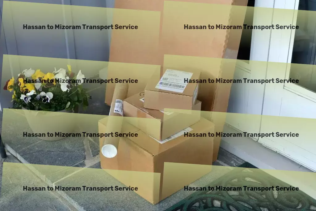 Hassan to Mizoram Transport Express freight logistics