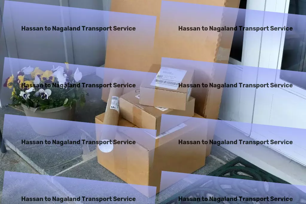 Hassan to Nagaland Transport Cargo forwarding services