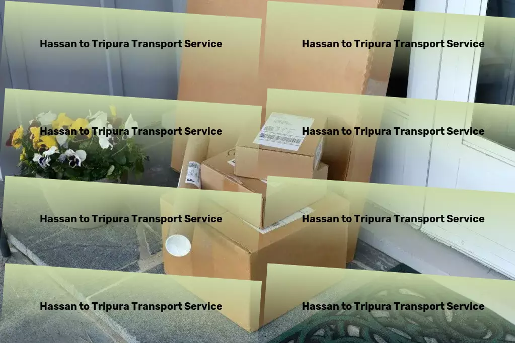 Hassan to Tripura Transport Customized travel solutions for a perfect Indian getaway! - Personalized shipping services