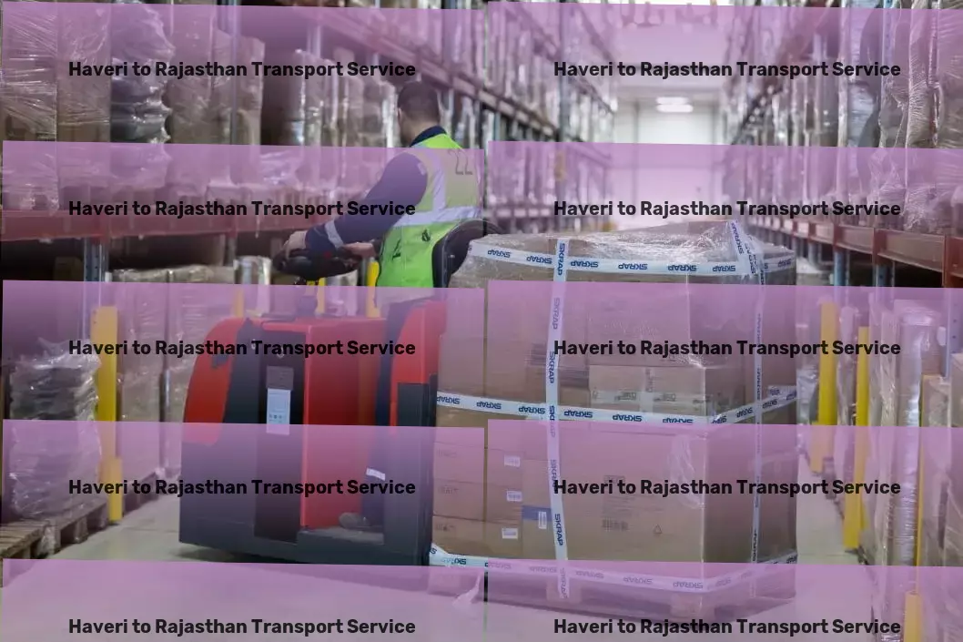 Haveri to Rajasthan Transport Revolutionizing how goods are transported within India's realms! - Vehicle transport services