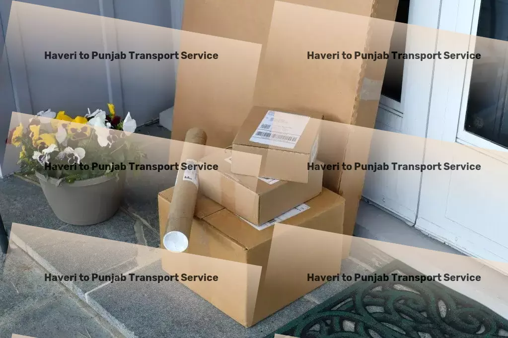 Haveri to Punjab Transport Advanced freight and shipment services