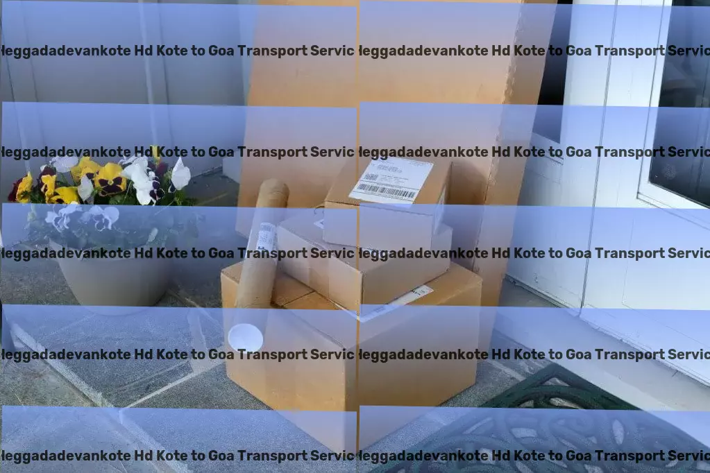 Heggadadevankote Hd Kote to Goa Transport Express package logistics