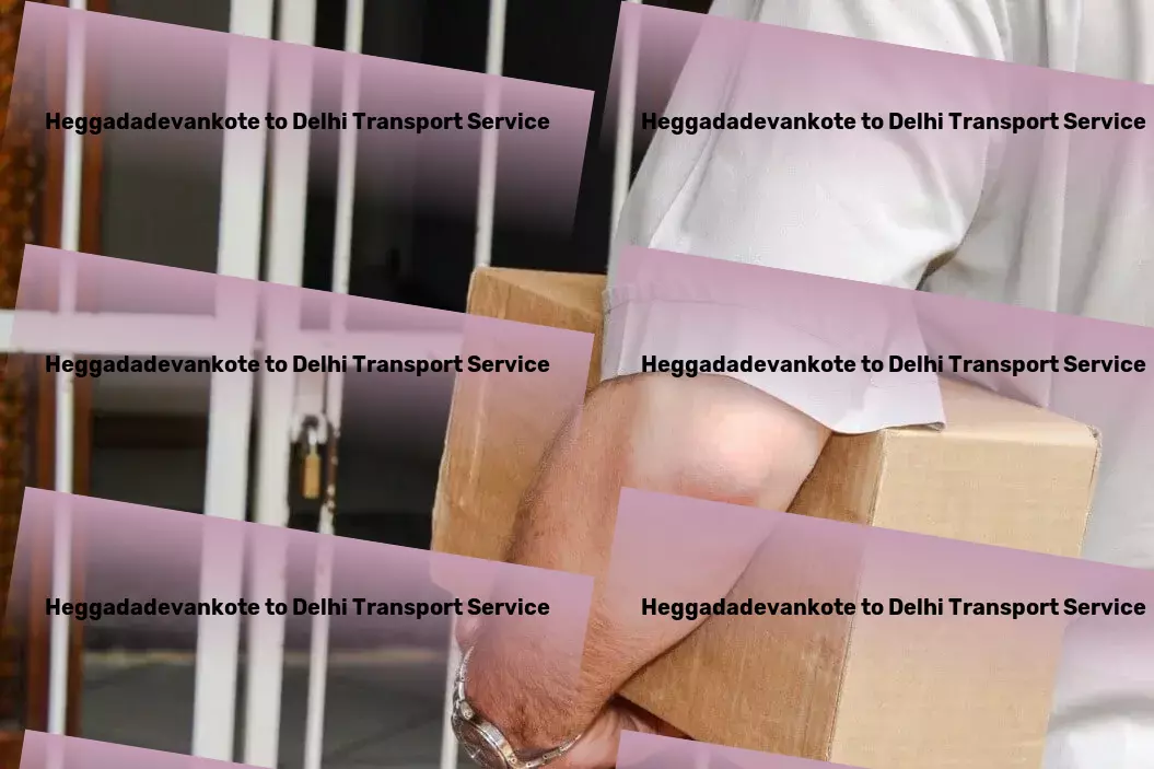 Heggadadevankote to Delhi Transport Transportation analytics