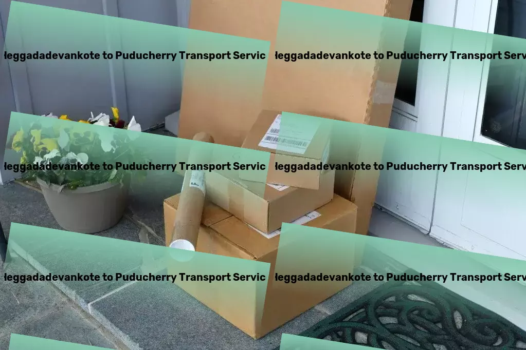 Heggadadevankote to Puducherry Transport High-volume goods shipment