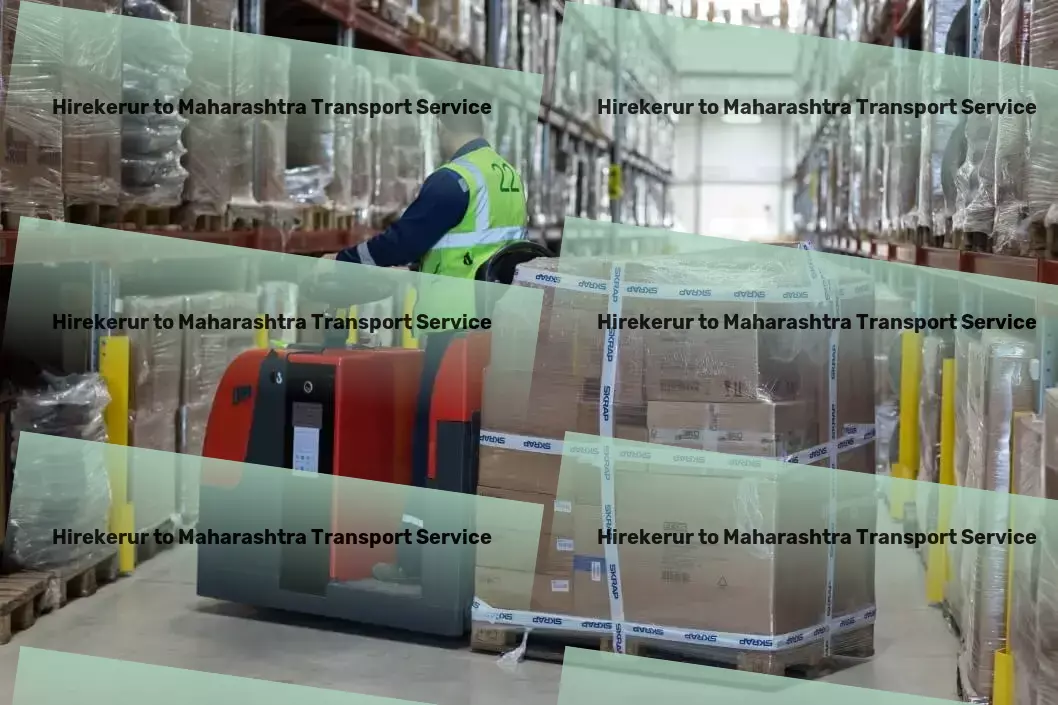 Hirekerur to Maharashtra Transport Secure parcel transport