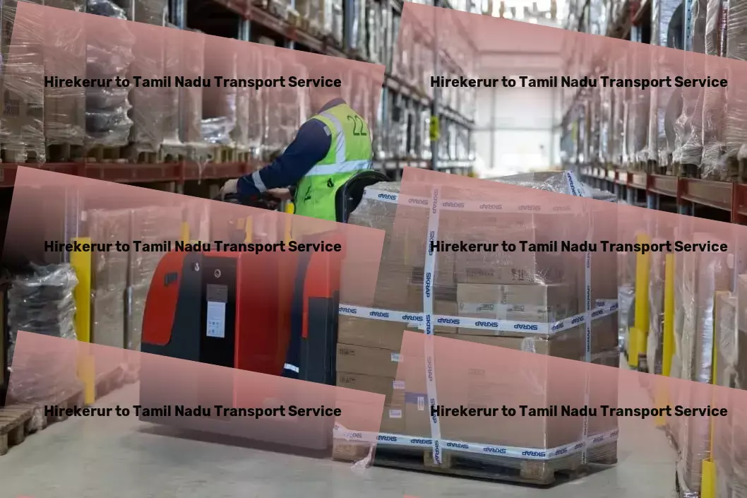 Hirekerur to Tamil Nadu Transport Rapid courier services