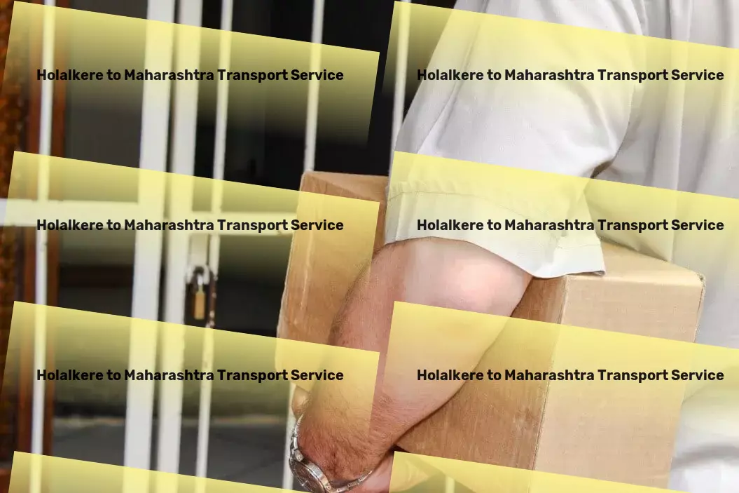 Holalkere to Maharashtra Transport Dedicated parcel services