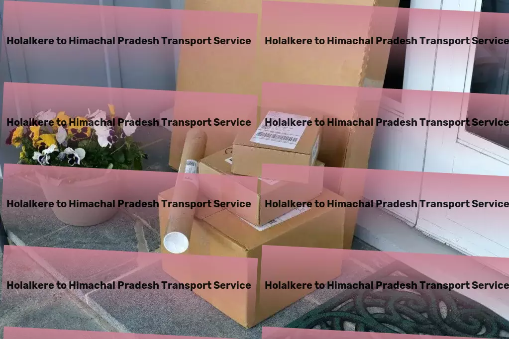 Holalkere to Himachal Pradesh Transport Residential door delivery