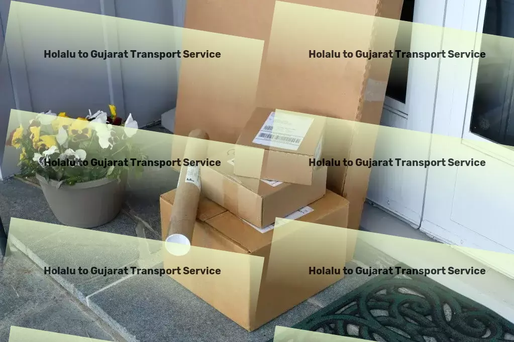 Holalu to Gujarat Transport The cornerstone of efficient and reliable logistics! - Local freight logistics