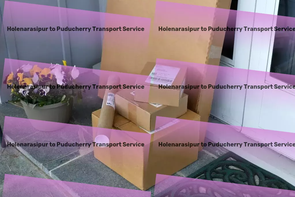 Holenarasipur to Puducherry Transport National goods forwarding