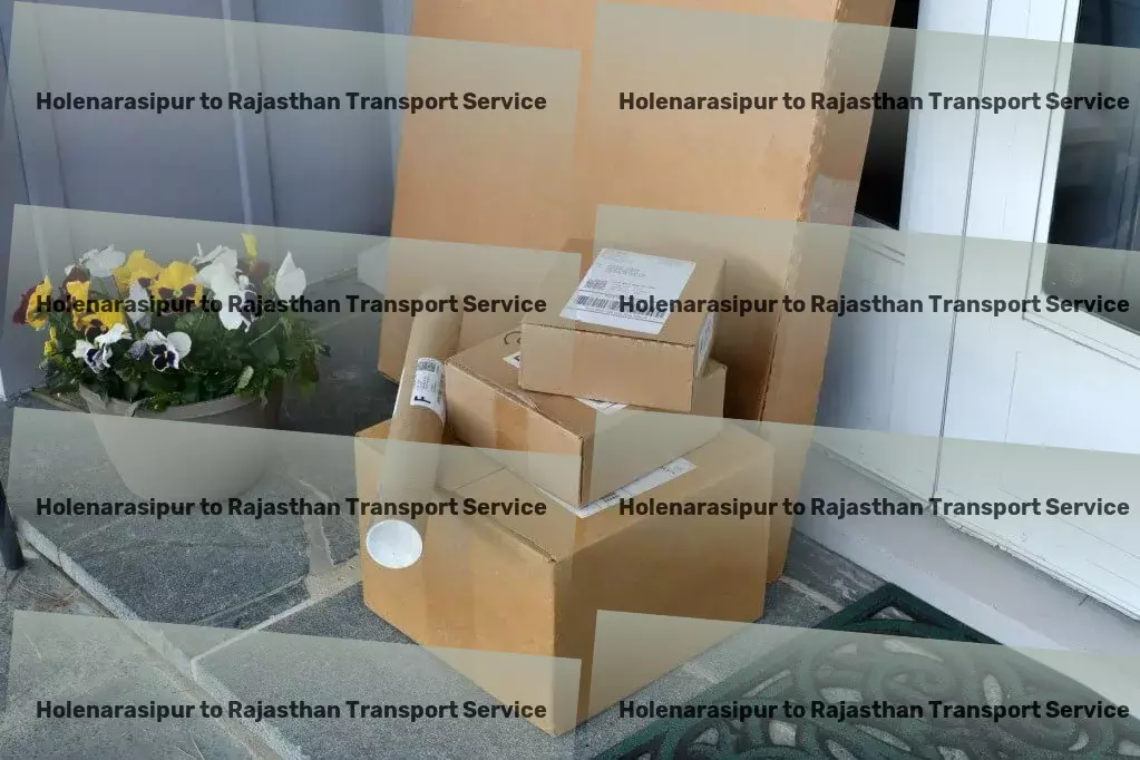 Holenarasipur to Rajasthan Transport Express freight logistics