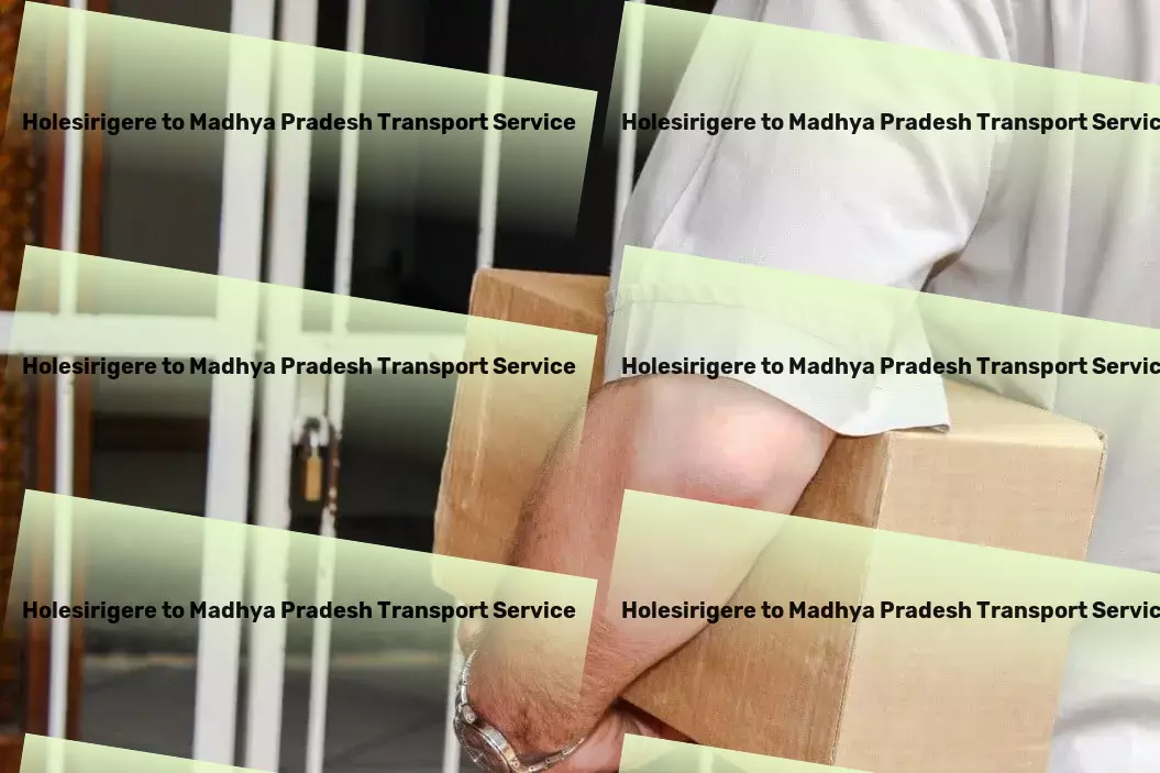 Holesirigere to Madhya Pradesh Transport Nationwide moving and shipment services