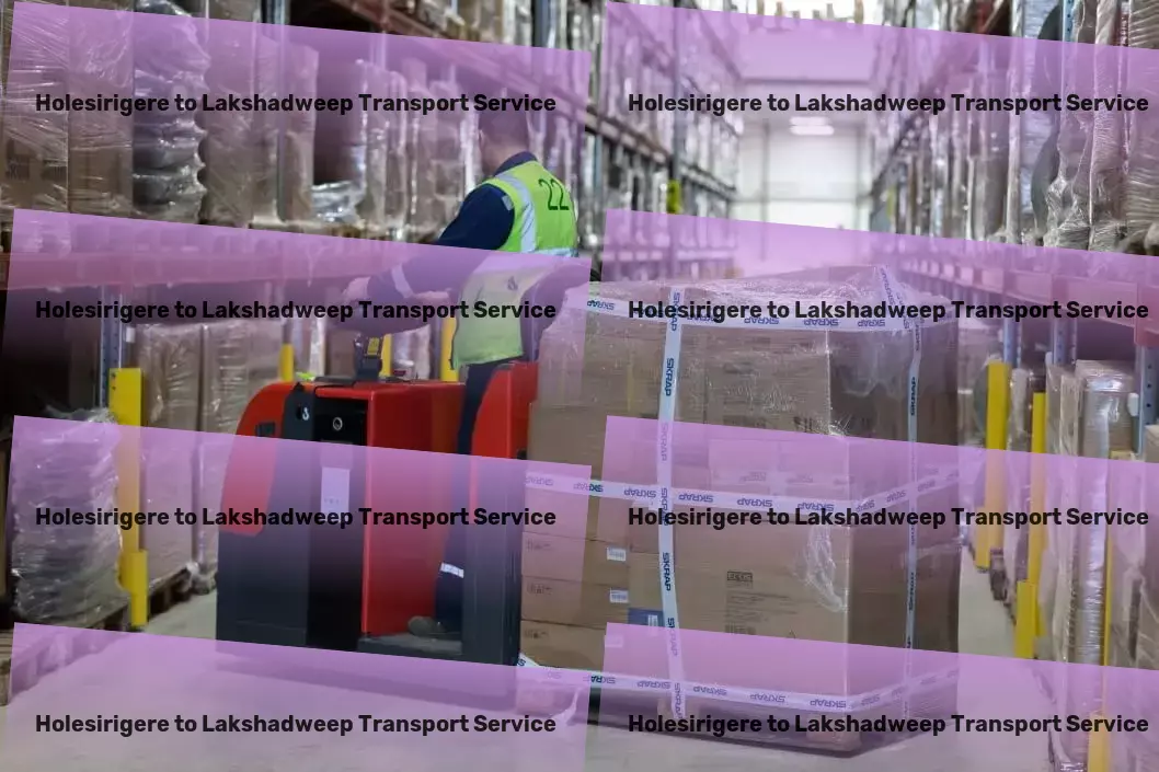 Holesirigere to Lakshadweep Transport Customized moving solutions