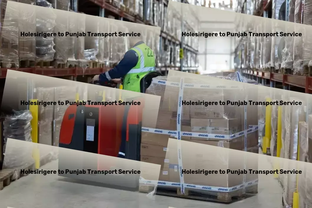 Holesirigere to Punjab Transport Professional moving logistics