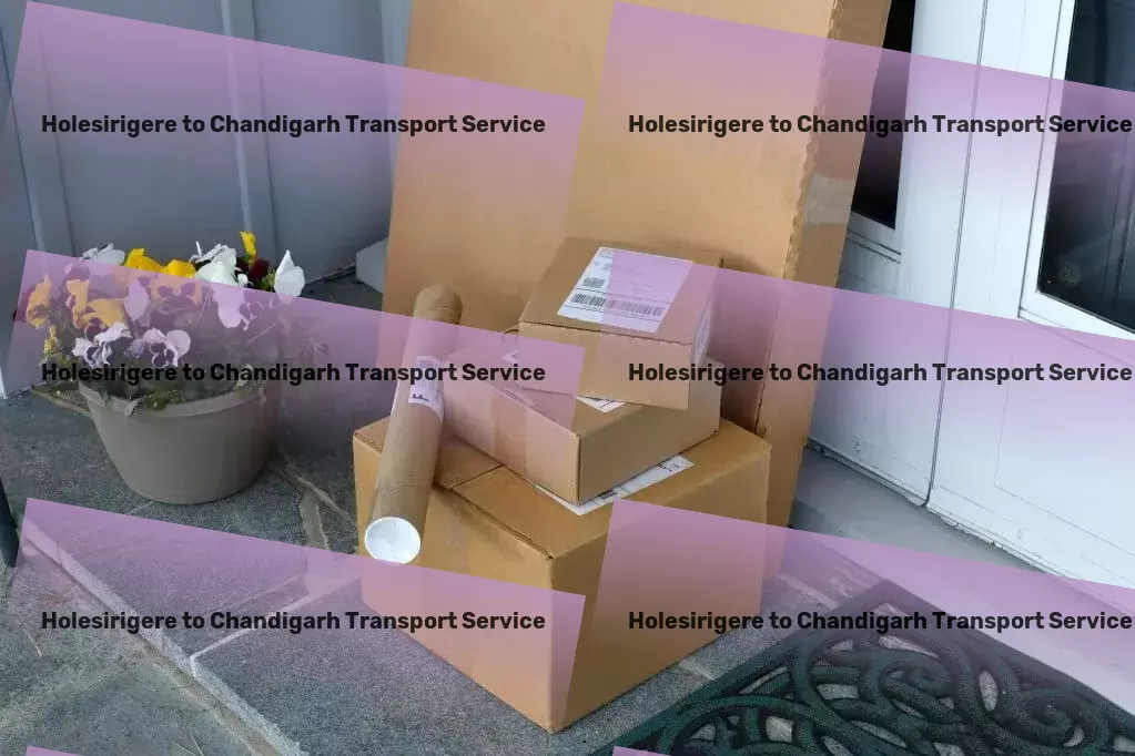 Holesirigere to Chandigarh Transport Fast, reliable, and affordable - that's our promise for India's logistics! - Advanced freight dispatch