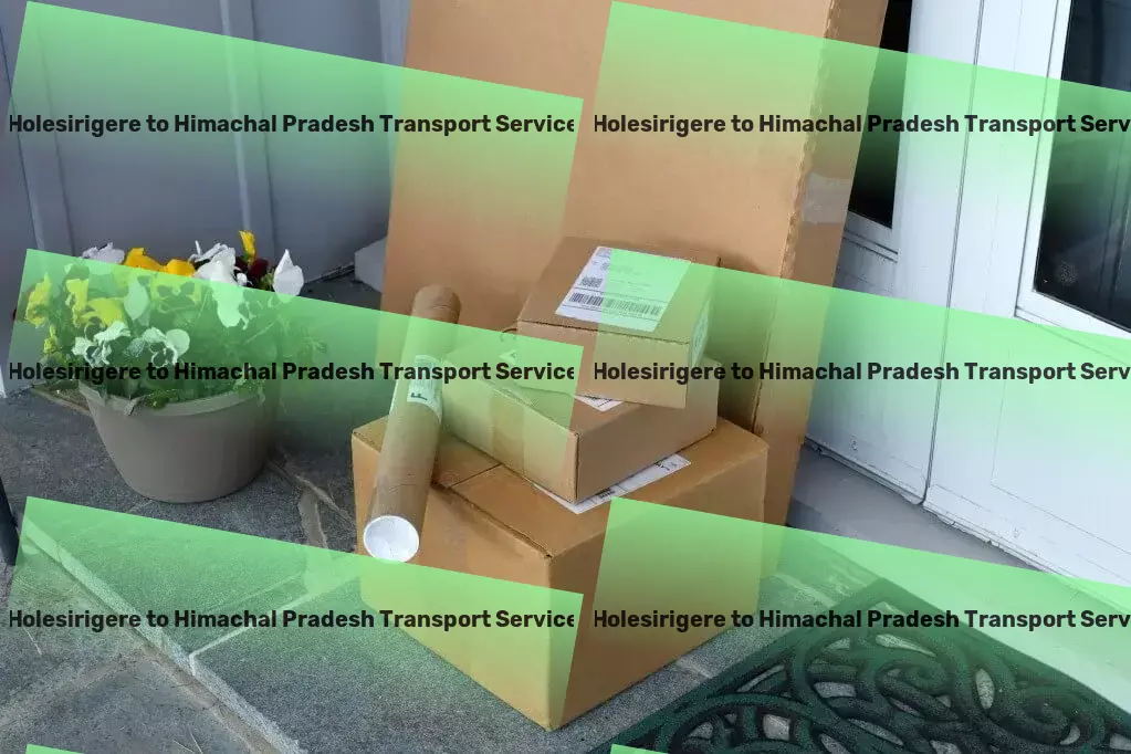 Holesirigere to Himachal Pradesh Transport Cargo transport services