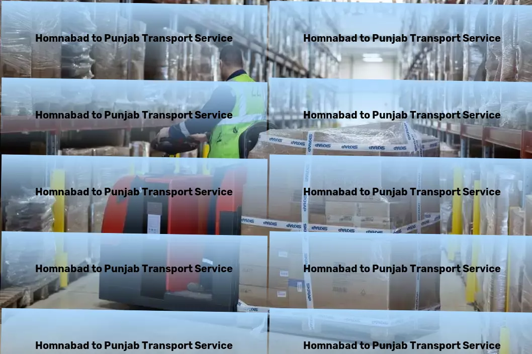 Homnabad to Punjab Transport Fast furniture delivery