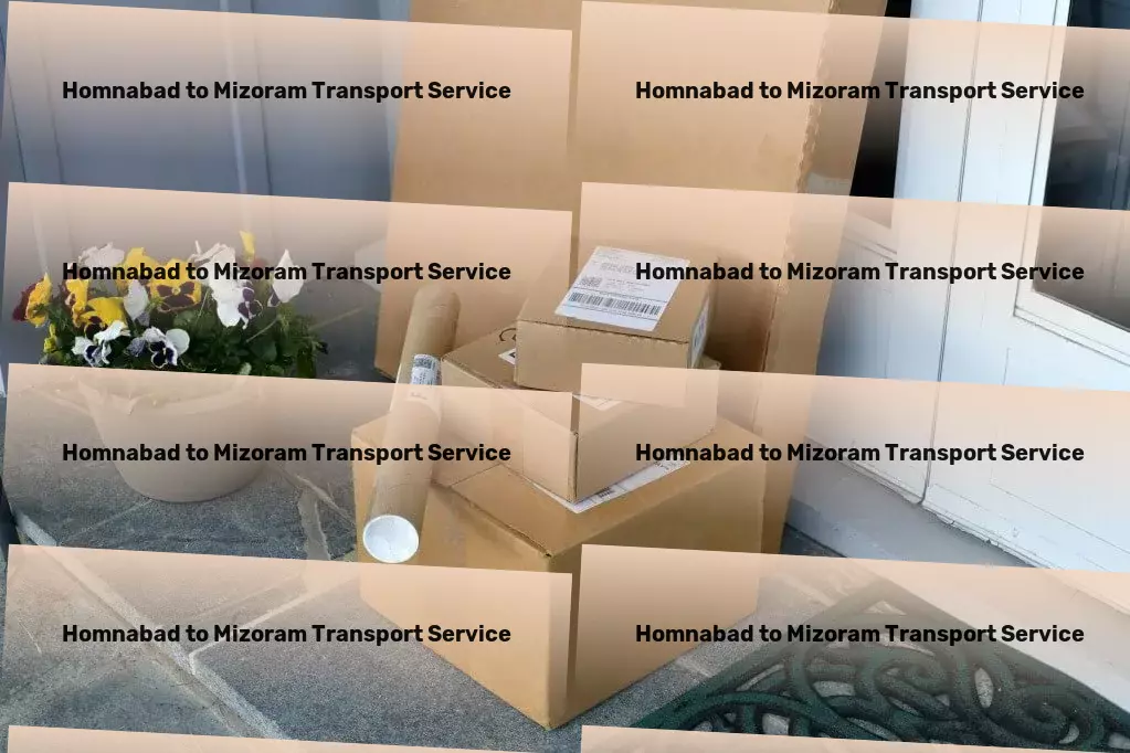 Homnabad to Mizoram Transport A blueprint for excellence in logistics services. - Bulk cargo delivery