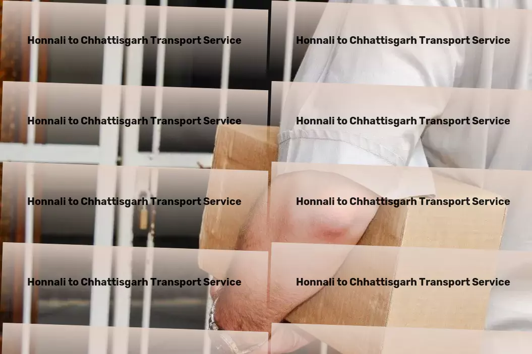 Honnali to Chhattisgarh Transport Supercharging India's transport capabilities for you! - Fast parcel delivery