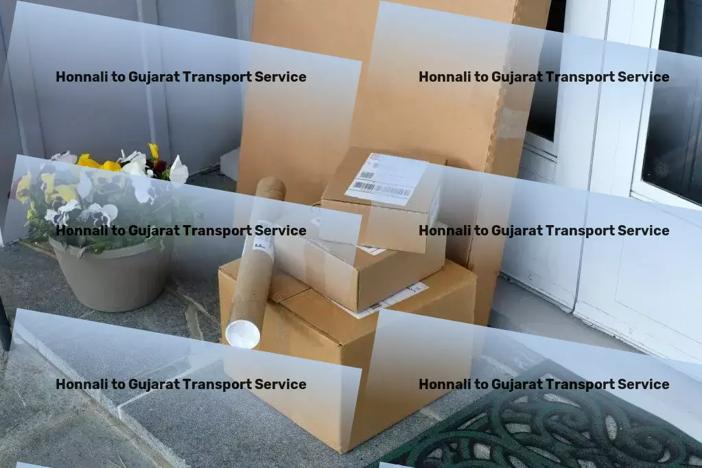 Honnali to Gujarat Transport Your gateway to seamless transportation services in India! - Custom freight transport