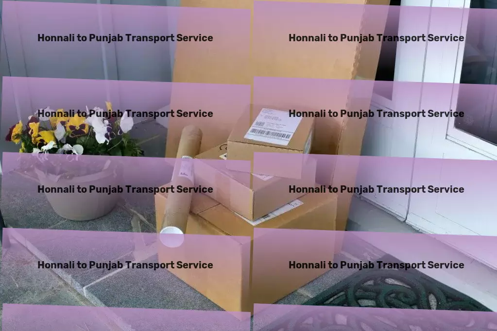 Honnali to Punjab Transport Fast freight solutions