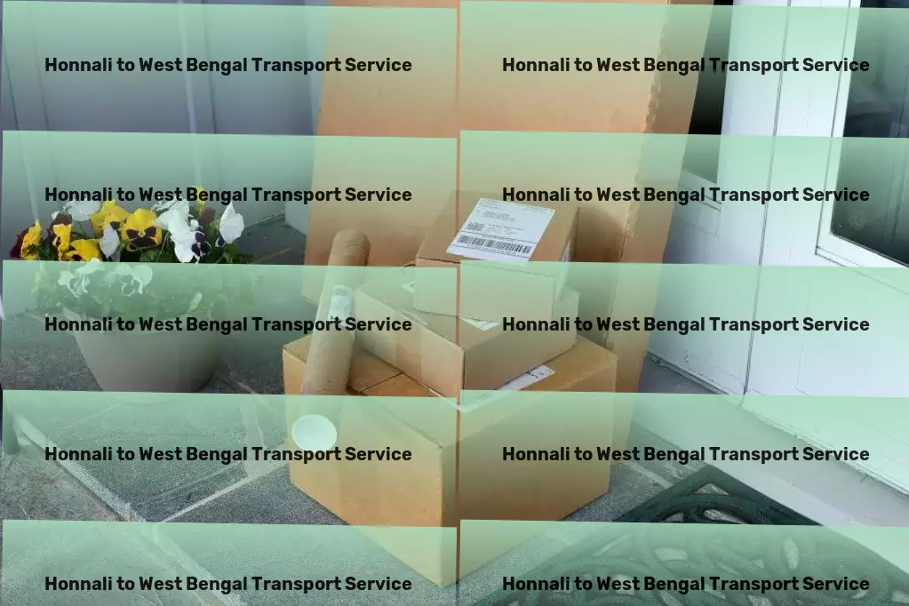 Honnali to West Bengal Transport Where technology and logistics merge seamlessly! - Door-to-door transport solutions