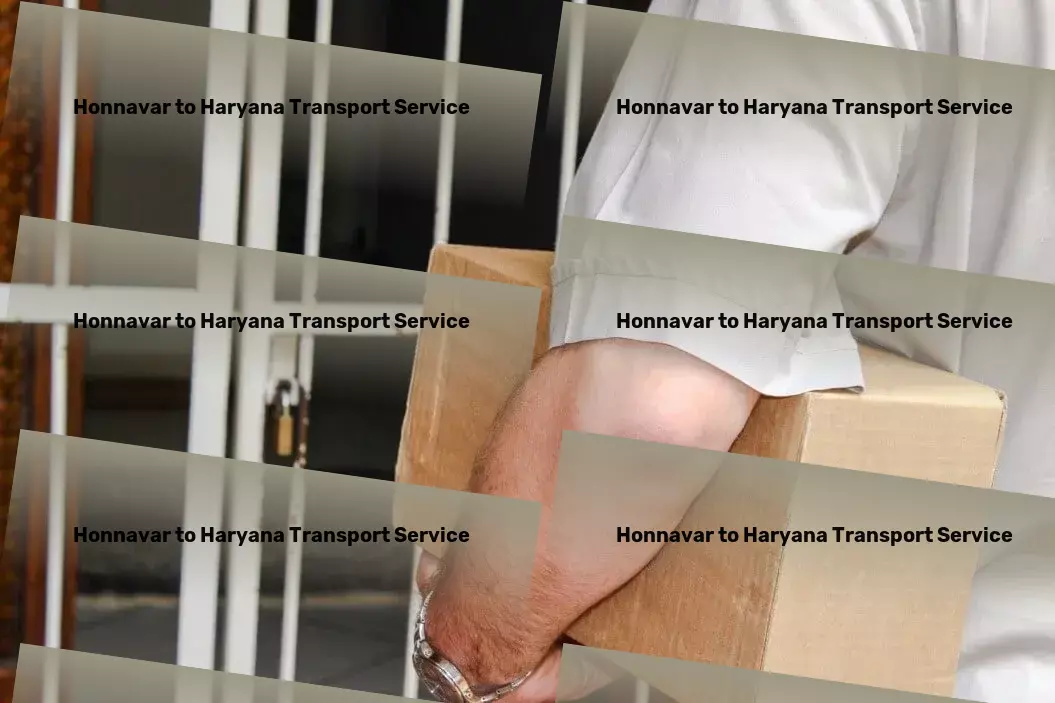 Honnavar to Haryana Transport National cargo shipment solutions