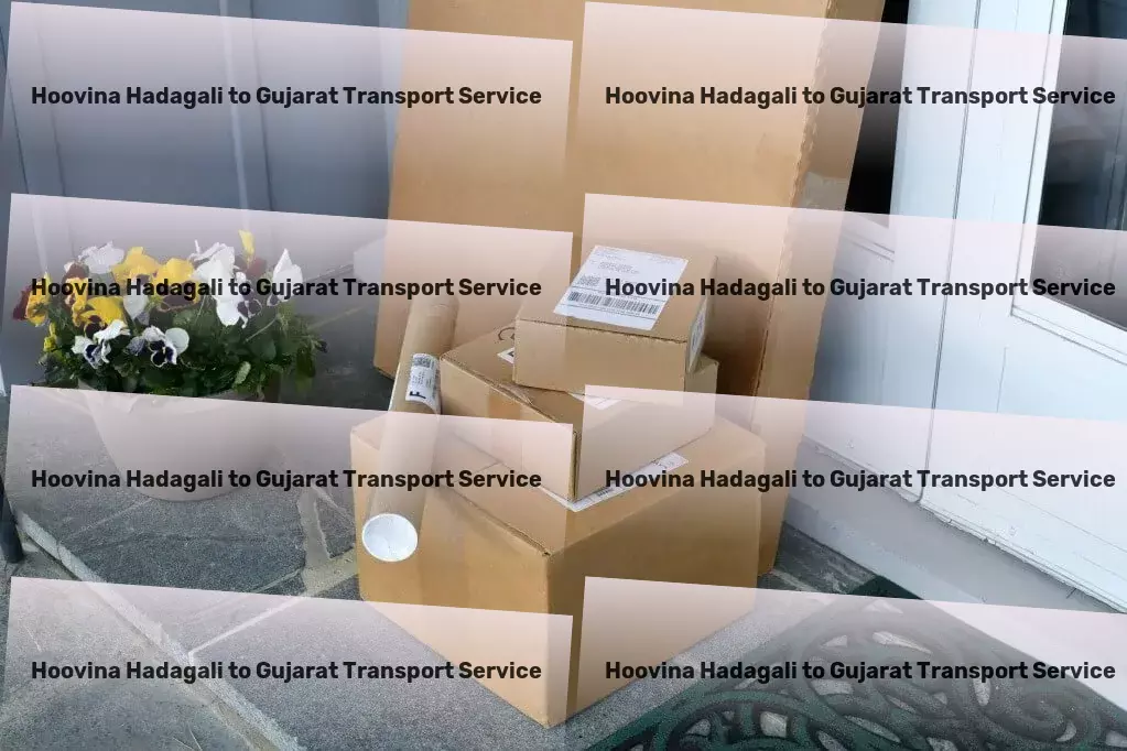 Hoovina Hadagali to Gujarat Transport Full-scale moving services