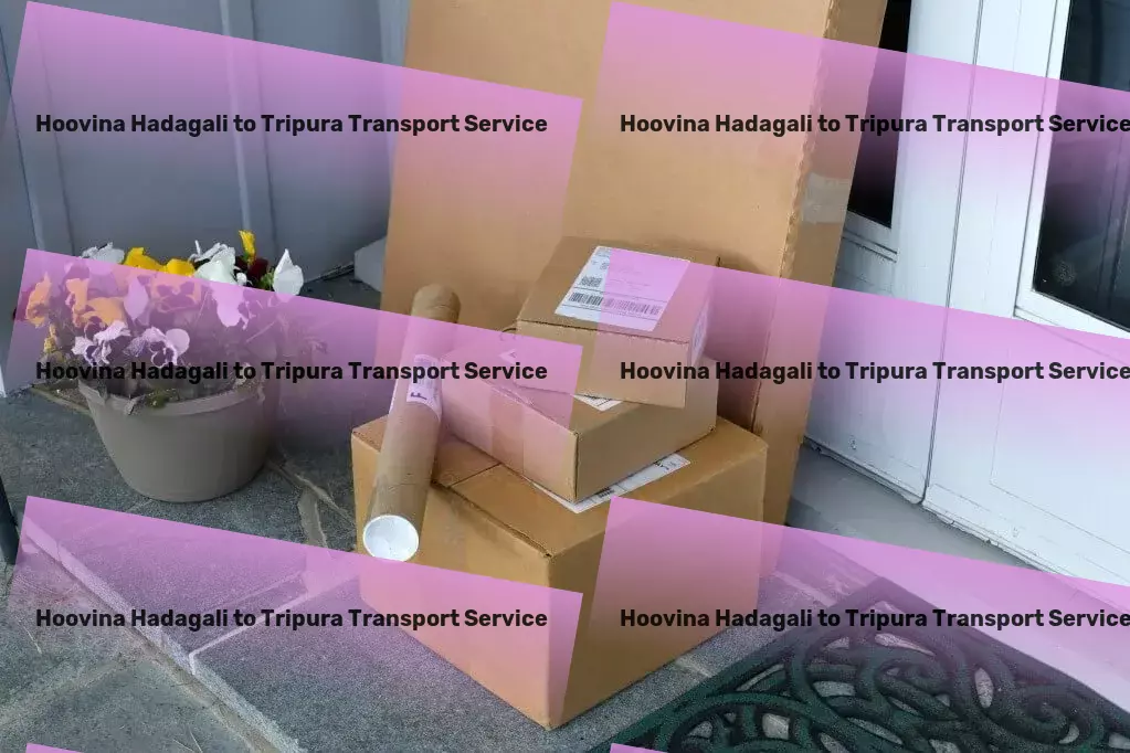 Hoovina Hadagali to Tripura Transport Efficient freight logistics