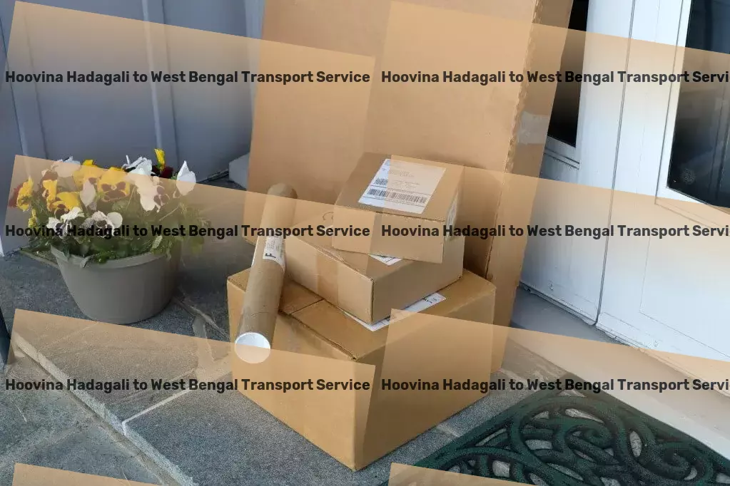 Hoovina Hadagali to West Bengal Transport National freight solutions