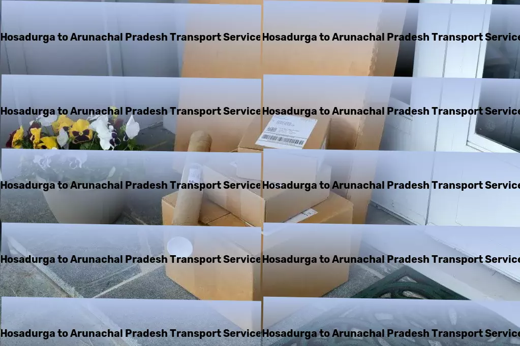 Hosadurga to Arunachal Pradesh Transport Your gateway to hassle-free shipping services! - Hazardous material transport