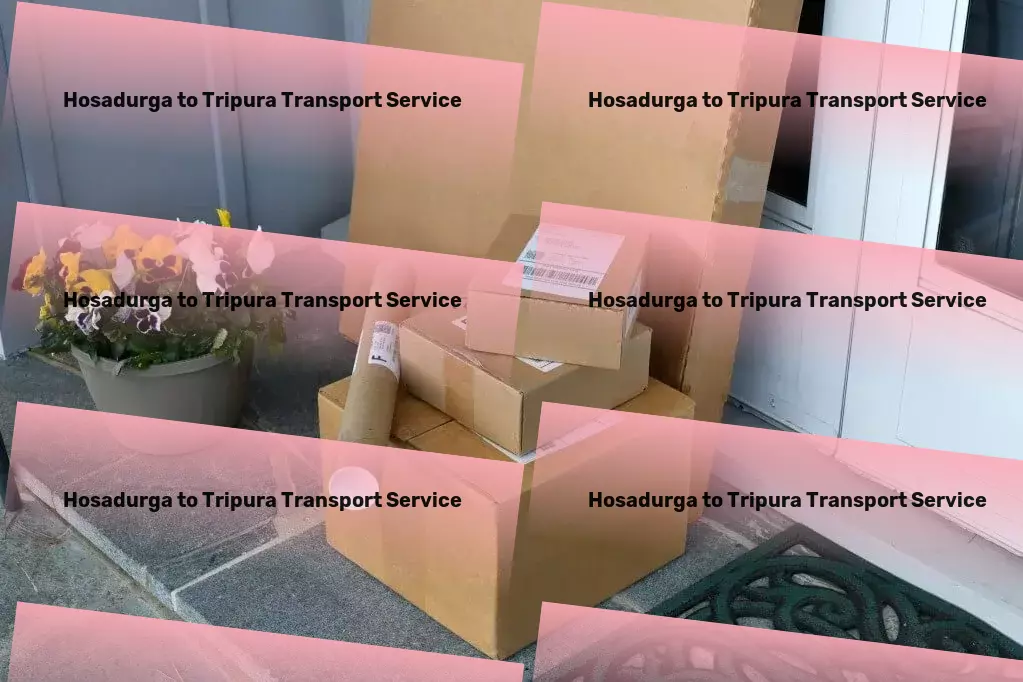 Hosadurga to Tripura Transport Revolutionizing urban mobility for everyone! - Customized goods shipment services