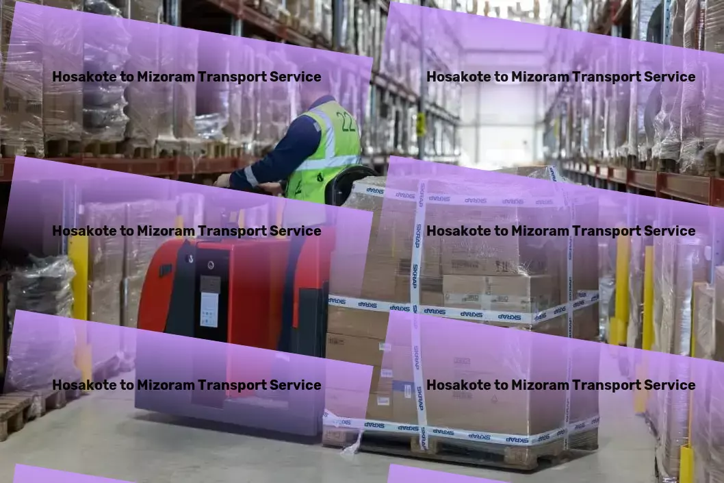 Hosakote to Mizoram Transport Nationwide goods delivery